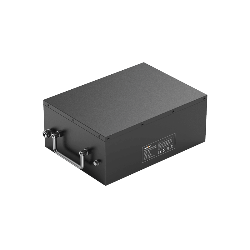 26650 38.4V 32.4Ah磷酸鐵鋰電池組 移動小車，RS485通訊